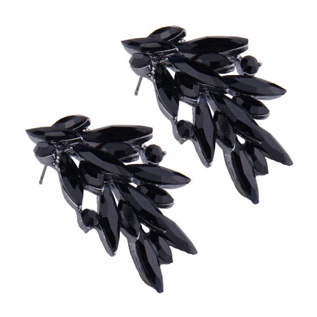 Fashion Jewelry Vintage Exaggeration Crystal Earrings Studs Dangle Earrings Women and Girls