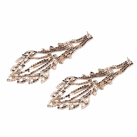 Fashion Jewelry Earring Luxury Elegant Rhinestone Drop Earring for Women, Brides, Bridesmaids