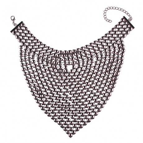 Fashion Retro Zirconia Necklace Overstated Necklace Pendant For Women