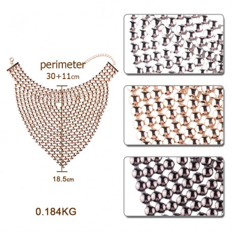 Fashion Retro Zirconia Necklace Overstated Necklace Pendant For Women