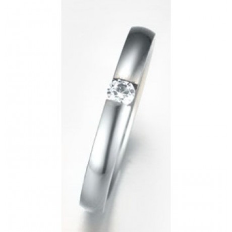 Titanium Steel Zirconia Band Crystal Diamond Band Ring For Men Or Women(5-12)