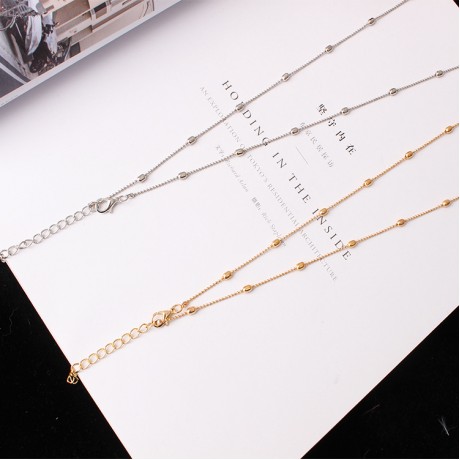 Fashion Hot Sexy Body Chain Simple Copper Beads Belt Chain For Women
