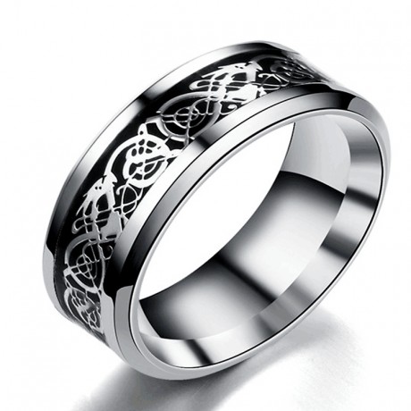 Stainless Steel Dragon Design Rings For Men Or Women(6-13)