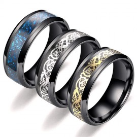 Stainless Steel Dragon Design Rings For Men Or Women(6-13) 