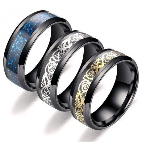 Stainless Steel Dragon Design Rings For Men Or Women(6-13)