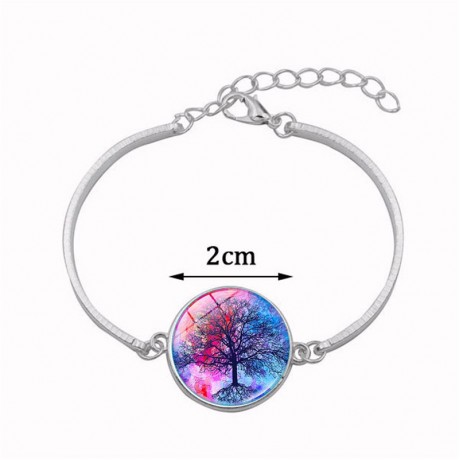 Pendant Necklace Three Pieces Jewelry Set Pendant Necklace Earrings Bracelet for Women