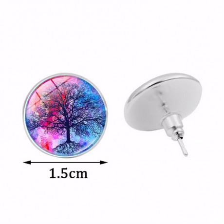 Pendant Necklace Three Pieces Jewelry Set Pendant Necklace Earrings Bracelet for Women