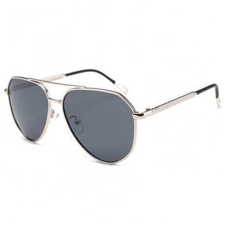 Fashion Oversized Sunglasses Metal Frame Polarized Sunglasses for Men