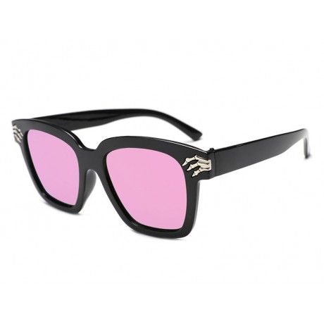  Classic Style Sunglasses Color Mirror Lens Large Square Sunglasses for Women