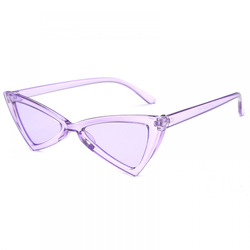  Retro Vintage Cat Eye Sunglasses for Women Color Plastic Frame Glasses