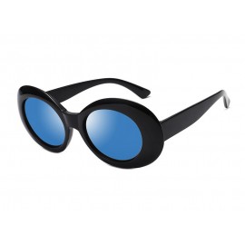  Vintage Big Sunglasses Oval Style PC Frame Sunglasses for Men Women