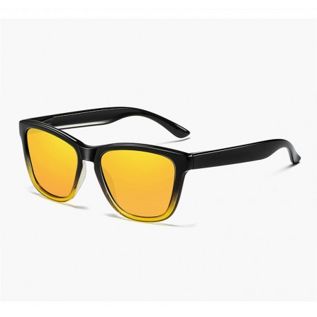 Classic Retro Polarized Sunglasses PC Frame Oversized Sunglasses for Men Women