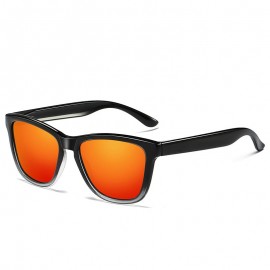 Classic Retro Polarized Sunglasses PC Frame Oversized Sunglasses for Men Women 