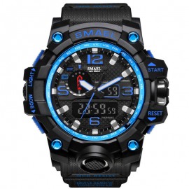 Men's Digital Sports Watch Waterproof Casual Luminous Stopwatch Multifunctional Electronic Watch 
