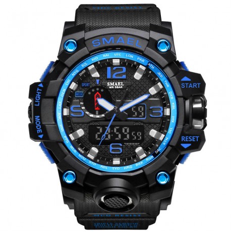Men's Digital Sports Watch Waterproof Casual Luminous Stopwatch Multifunctional Electronic Watch