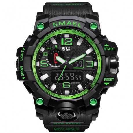 Men's Digital Sports Watch Waterproof Casual Luminous Stopwatch Multifunctional Electronic Watch