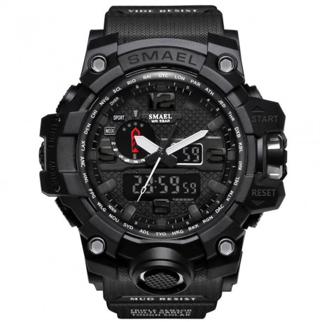 Men's Digital Sports Watch Waterproof Casual Luminous Stopwatch Multifunctional Electronic Watch
