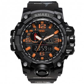 Mens Military Watch Multifunctional Sports Water Resistant Alarm Electronic Wrist Watch 