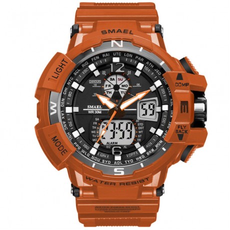 Military Digital Sport Watches Multi-functional Outdoor Watches Waterproof Led Wrist Watches for Men   