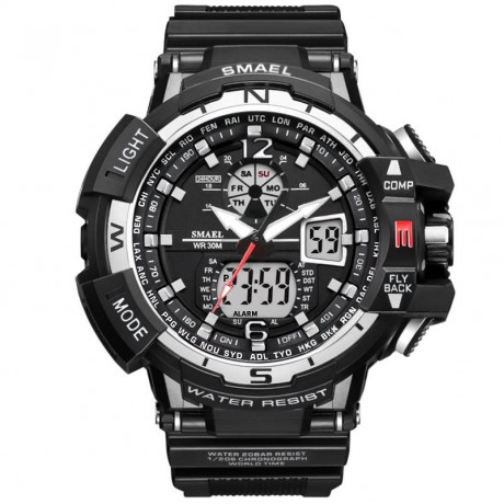 Military Digital Sport Watches Multi-functional Outdoor Watches Waterproof Led Wrist Watches for Men   