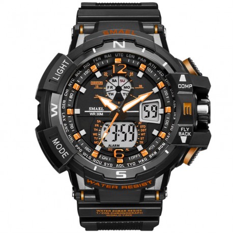 Military Digital Sport Watches Multi-functional Outdoor Watches Waterproof Led Wrist Watches for Men   