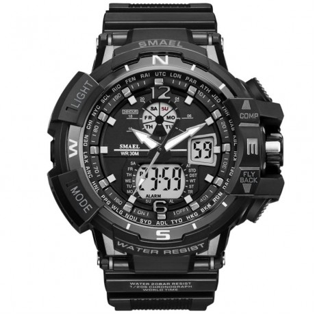 Military Digital Sport Watches Multi-functional Outdoor Watches Waterproof Led Wrist Watches for Men   