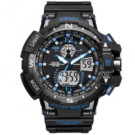 Military Digital Sport Watches Multi-functional Outdoor Watches Waterproof Led Wrist Watches for Men   