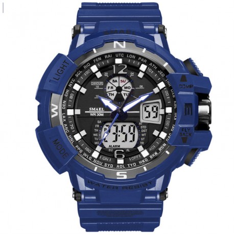 Military Digital Sport Watches Multi-functional Outdoor Watches Waterproof Led Wrist Watches for Men   