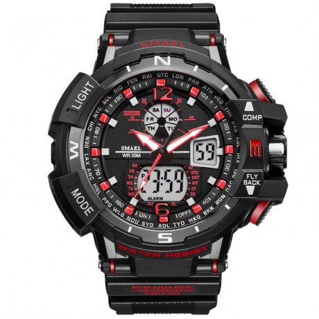 Military Digital Sport Watches Multi-functional Outdoor Watches Waterproof Led Wrist Watches for Men   