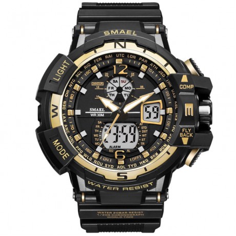 Military Digital Sport Watches Multi-functional Outdoor Watches Waterproof Led Wrist Watches for Men   