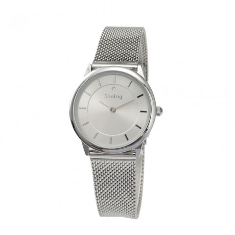 Fashion Gorgeous Watch Waterproof Mesh Alloy Stainless steel Watches for Women