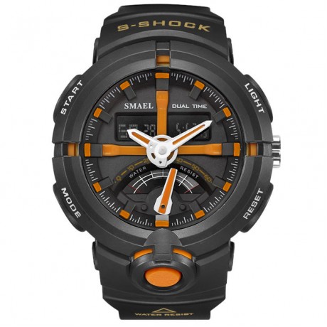 Mens New Fashion Multifunction Quartz Movement Waterproof Electronic Wrist Watches 