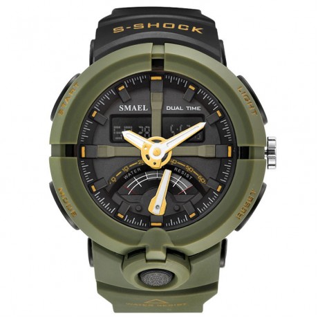 Mens New Fashion Multifunction Quartz Movement Waterproof Electronic Wrist Watches 