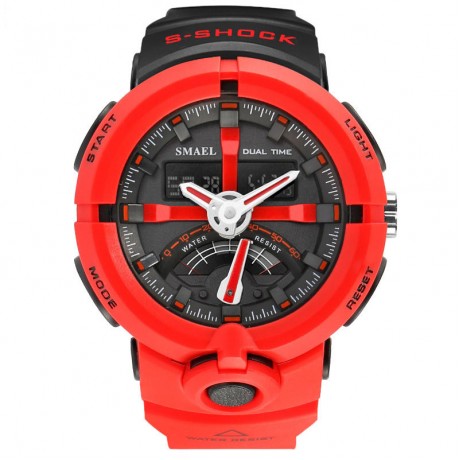 Mens New Fashion Multifunction Quartz Movement Waterproof Electronic Wrist Watches 