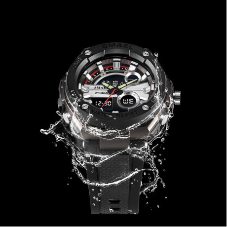 Multi-Fountion Digital Watch Outdoor Sport Waterproof Watches For Women And Men