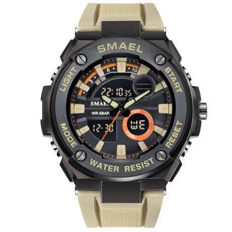 Multi-Fountion Digital Watch Outdoor Sport Waterproof Watches For Women And Men