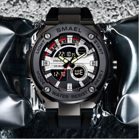 Multi-Fountion Digital Watch Outdoor Sport Waterproof Watches For Women And Men