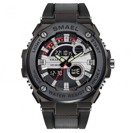Multi-Fountion Digital Watch Outdoor Sport Waterproof Watches For Women And Men