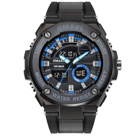 Multi-Fountion Digital Watch Outdoor Sport Waterproof Watches For Women And Men