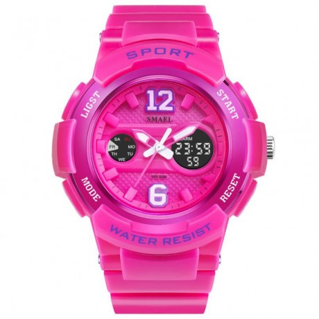 Sport Digital Watch Luminous Multi-Fountion Quartz Watch For Women