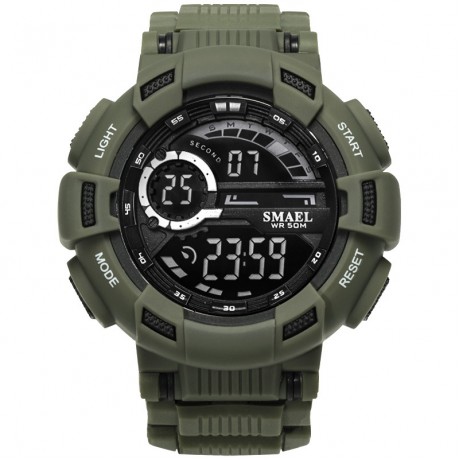 Sport Outdoor Digital Watch Shockproof  Waterproof Multi-Fountion Watch For Men