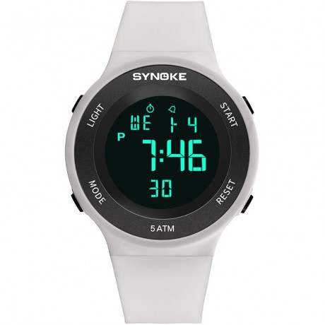 Digital Sport Watch Led 50M Waterproof Electronic Wrist Watch With Alarm For Teens