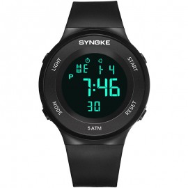 Digital Sport Watch Led 50M Waterproof Electronic Wrist Watch With Alarm For Teens