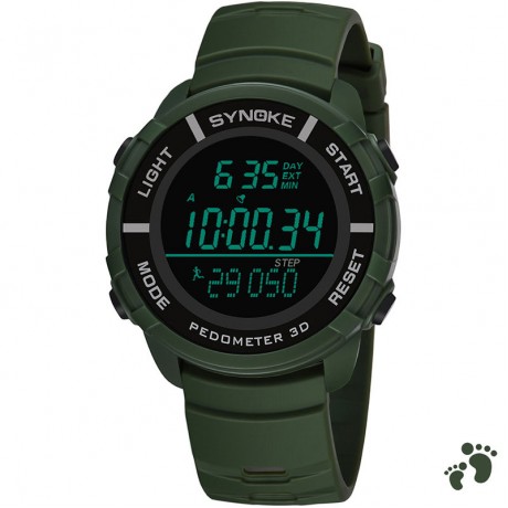 Digital LED Watch Pedometer Chronograph Multifountion Sport Watch For Men