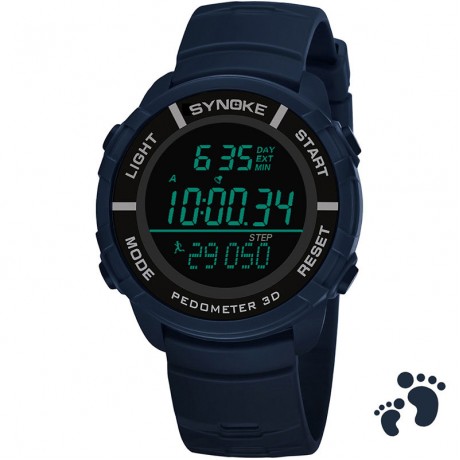 Digital LED Watch Pedometer Chronograph Multifountion Sport Watch For Men