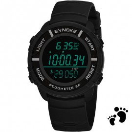Digital LED Watch Pedometer Chronograph Multifountion Sport Watch For Men