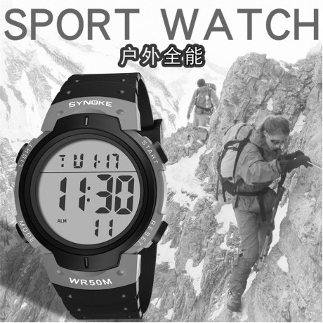 Sport Digital Watch Luminous Waterproof Multifountion Sport Watch For Men