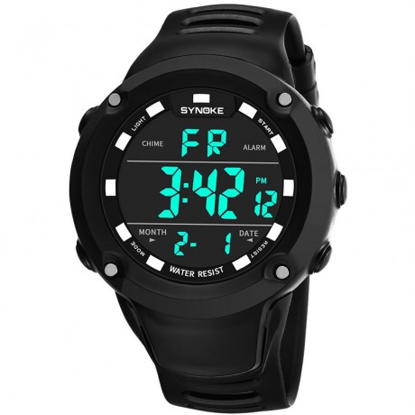 Multifountion Luminous Waterproof Watch Outdoor Sport Digital Watches For Men