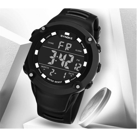 Multifountion Luminous Waterproof Watch Outdoor Sport Digital Watches For Men