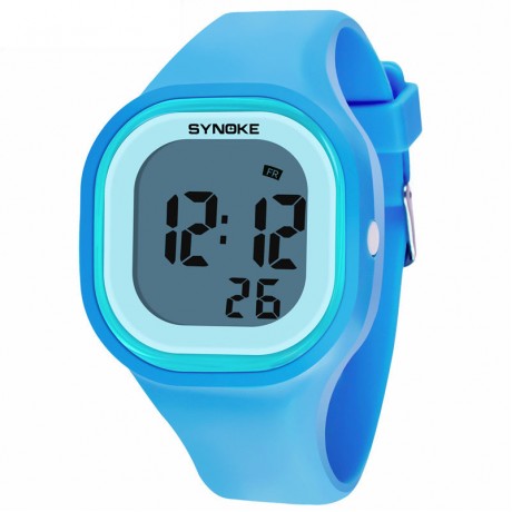 Fashion Jelly Multi-Function Watch Colorful Luminous 50 Meters Waterproof Silicone Digital Watches For Teens
